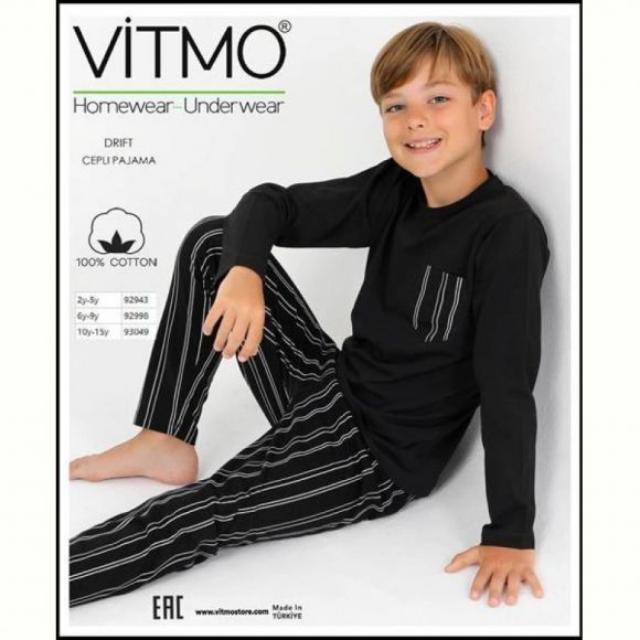 Пижама Disneyopt kids 93049 black Пижама Disneyopt kids 93049 black