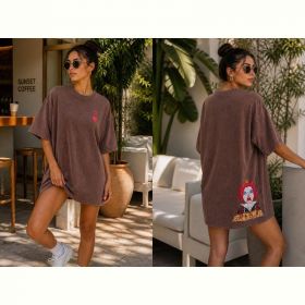 Футболка New Season FV041 brown