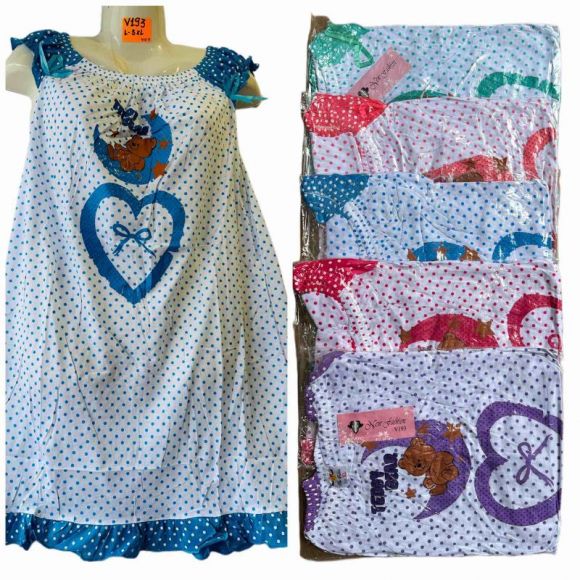 Ночнушка HomeWear V139 mix Ночнушка HomeWear V139 mix