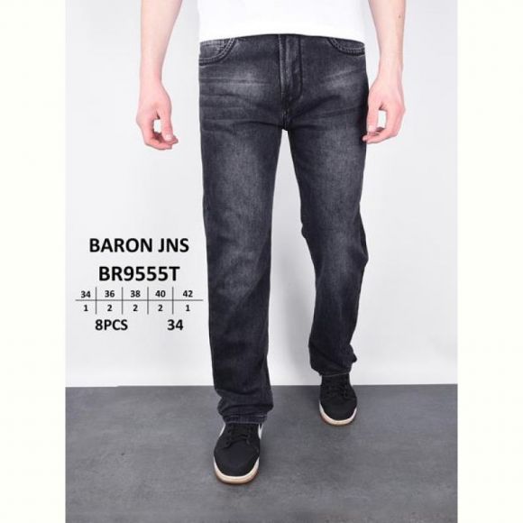 Джинсы God Baron 9555 black