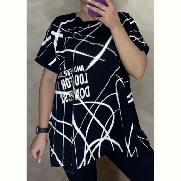 Футболка LeVisha 26009 black