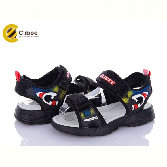 Босоножки Clibee AB329 black-red