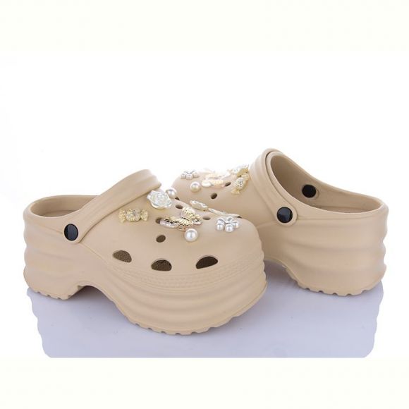 Кроксы Lion-Lu 8899 beige