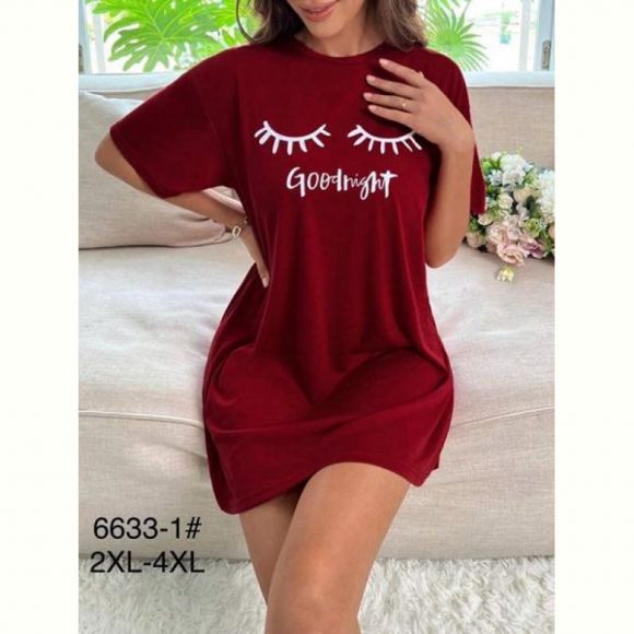 Ночнушка Anion 6633-1 red Ночнушка Anion 6633-1 red