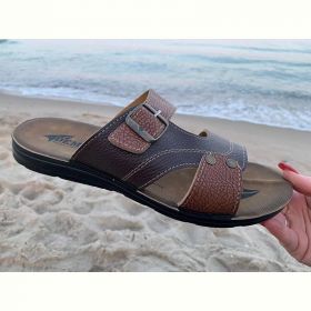 Шлепанцы Malibu 6834 brown-camel