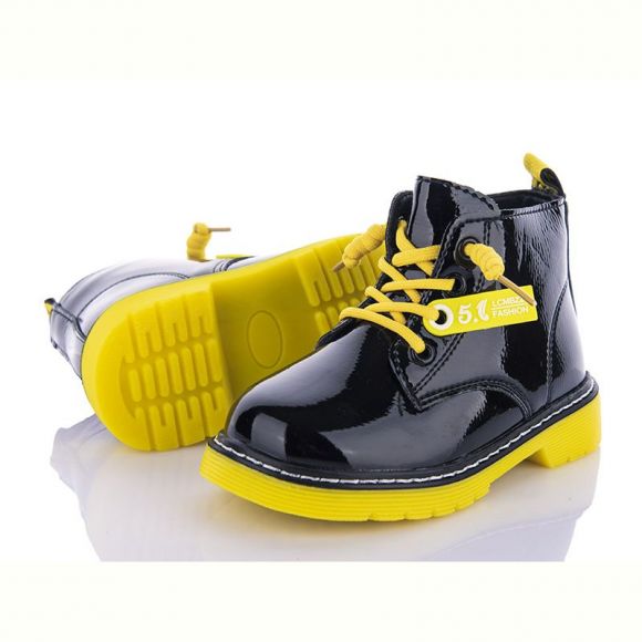 Ботинки Clibee GP708A black-yellow Ботинки Clibee GP708A black-yellow