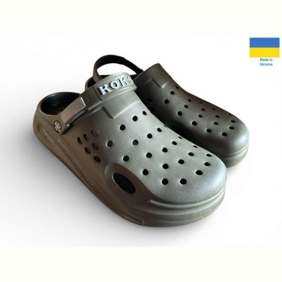 Кроксы Roksol 516-017 хакі