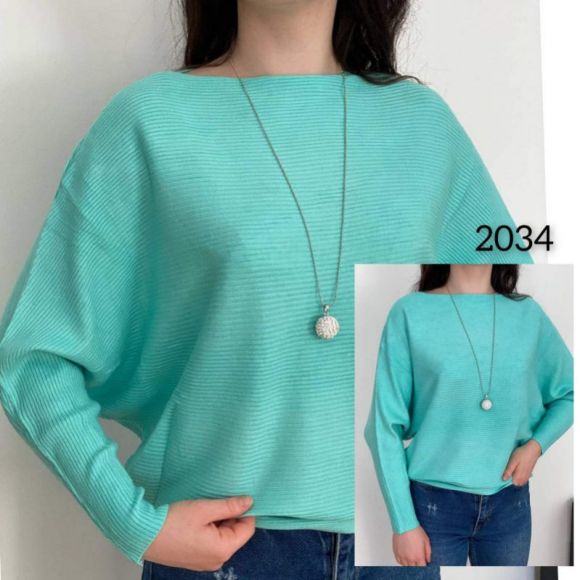 Свитер Seven Group 2034 l.blue