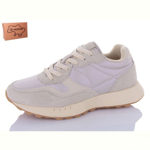 Кроссовки Restime JWO24375 white-shine Кроссовки Restime JWO24375 white-shine