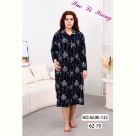 Халат Fili Wear A800-133 navy Халат Fili Wear A800-133 navy