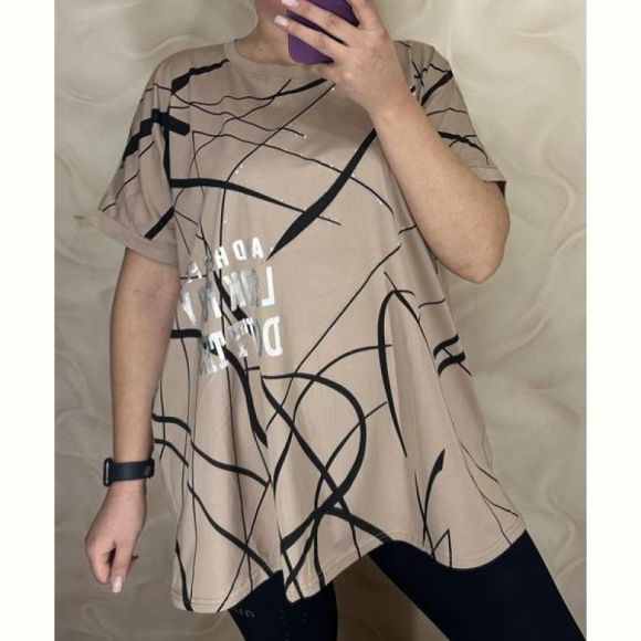 Футболка LeVisha 26009 beige