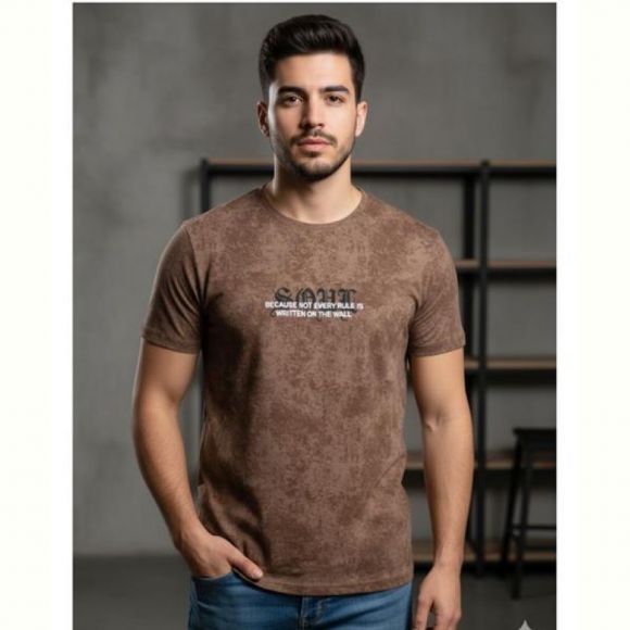 Футболка Style M.Clothes SM62 brown Футболка Style M.Clothes SM62 brown