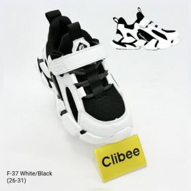 Кроссовки Clibee Ap-F37 White-black Кроссовки Clibee Ap-F37 White-black