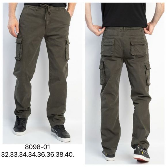 Джинсы God Baron 8098-01 khaki