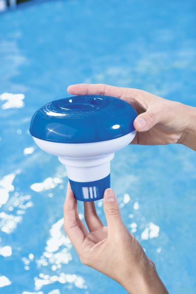 58210 Дозатор Bestway хім.засобів плаваючий Flowclear 5 12.7cm Chemical Floater