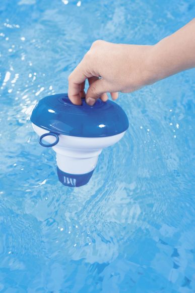 58210 Дозатор Bestway хім.засобів плаваючий Flowclear 5 12.7cm Chemical Floater