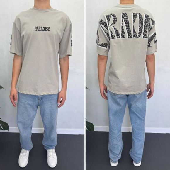 Футболка i8denim 90556 grey Футболка i8denim 90556 grey