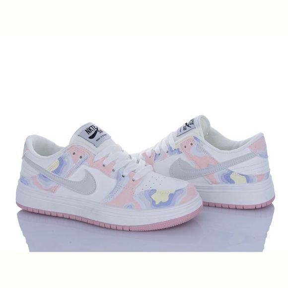 Кроссовки Леопард W237 pink