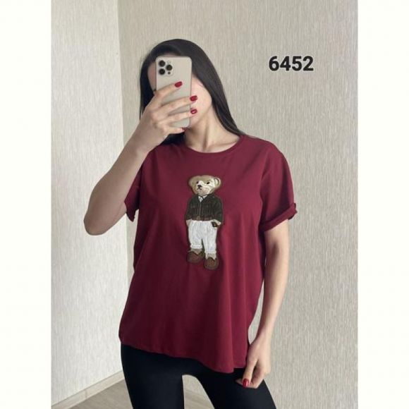 Футболка FSN 6452 wine Футболка FSN 6452 wine