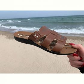 Шлепанцы Malibu MKD3 camel Шлепанцы Malibu MKD3 camel