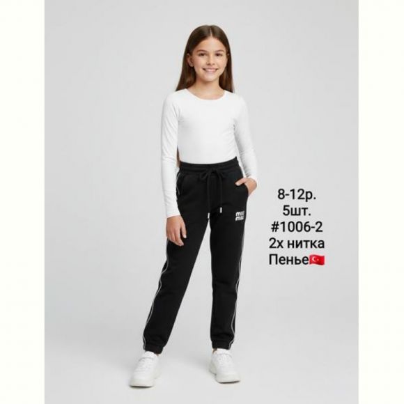 Штаны спорт AMZ 1006-2 black