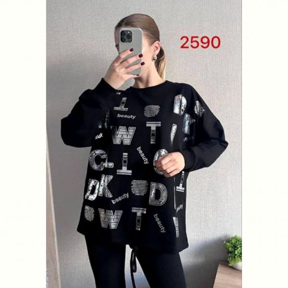 Свитер FSN 2590 black Свитер FSN 2590 black