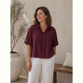Рубашка New Season RB628 wine Рубашка New Season RB628 wine