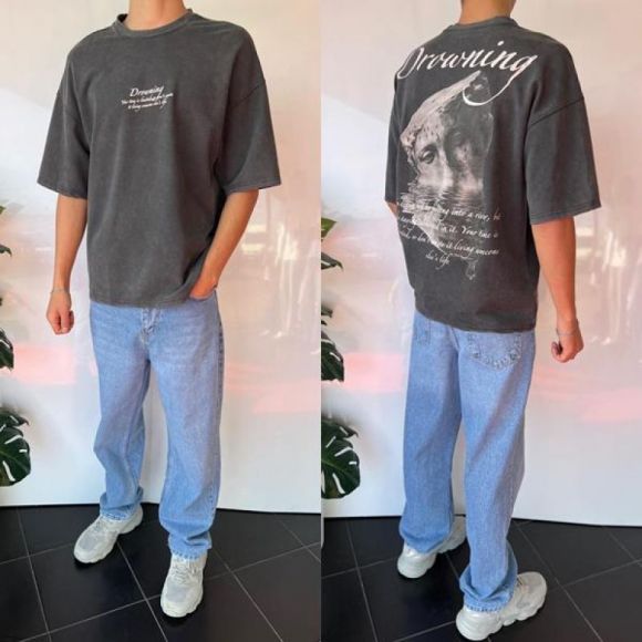 Футболка i8denim 1988 d.grey Футболка i8denim 1988 d.grey