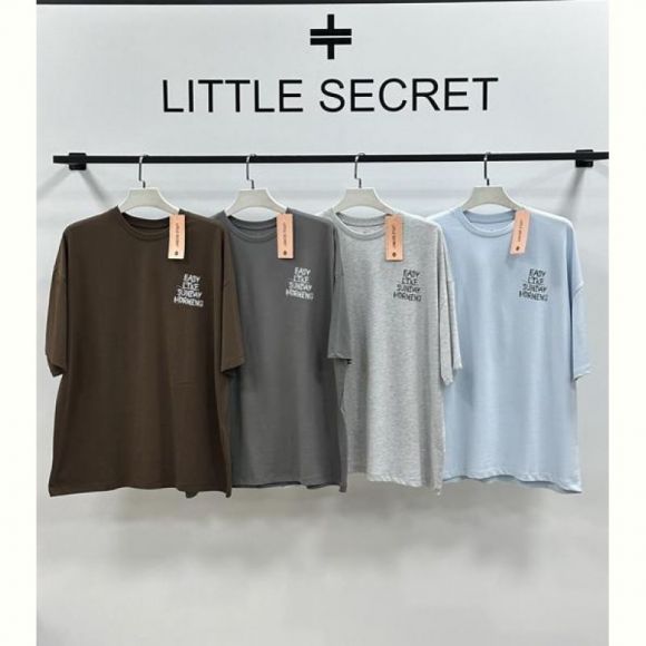 Футболка Little Secret 500457 l.blue Футболка Little Secret 500457 l.blue