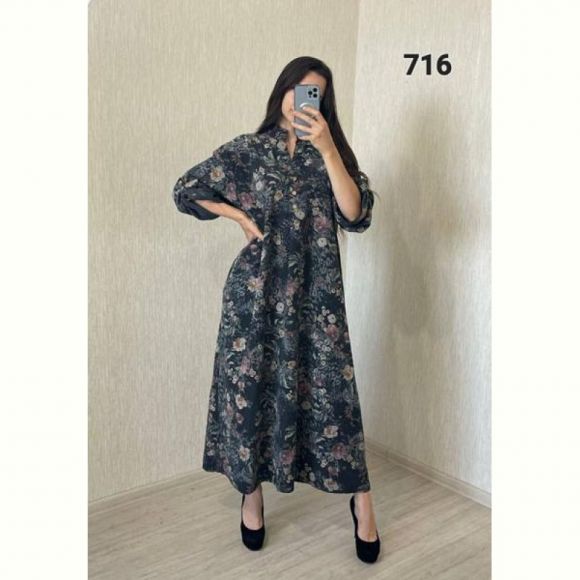 Платье FSN 716-2 d.green Платье FSN 716-2 d.green
