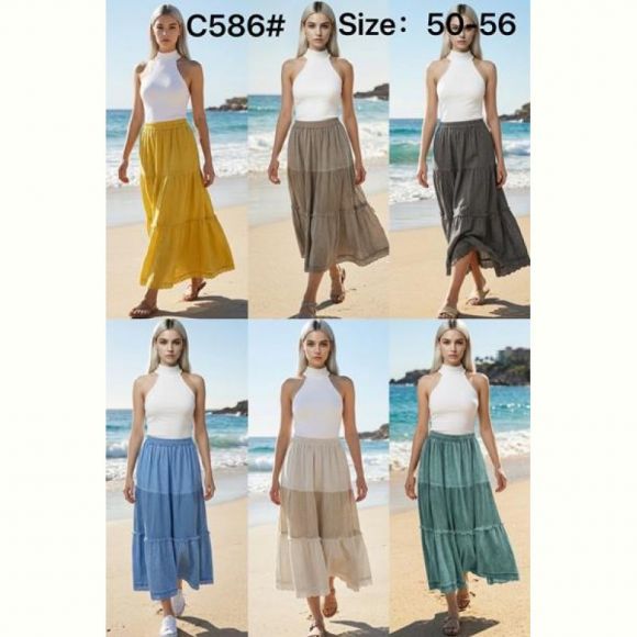 Юбка Estima C586 l.blue