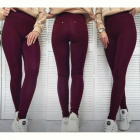 Лосины Sport style 731 wine