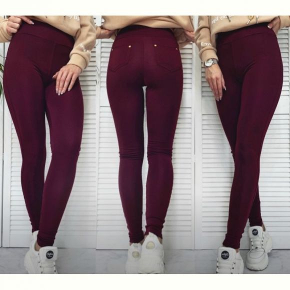 Лосины Sport style 731 wine