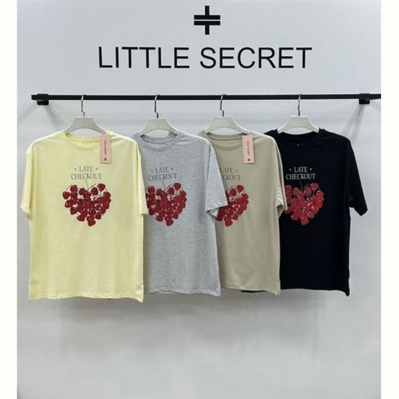 Футболка Little Secret 500454 l.grey