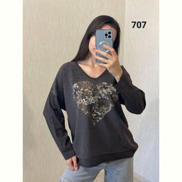 Свитер FSN 707 d.grey Свитер FSN 707 d.grey