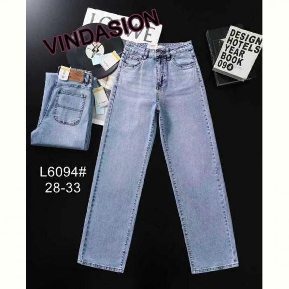 Джинсы Vindassion L6094 l.blue
