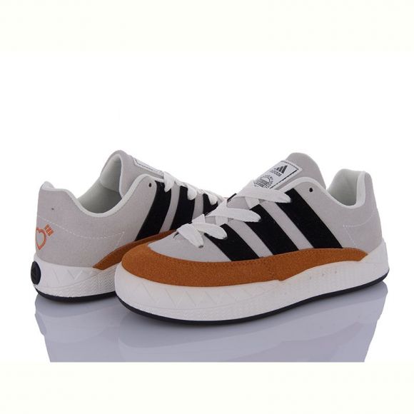 Кроссовки Violeta HD18-182-20 white-orange