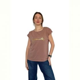Футболка FSN 7134 brown Футболка FSN 7134 brown