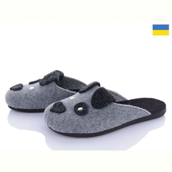 Тапочки Klerotex 800-2 сірий Тапочки Klerotex 800-2 сірий