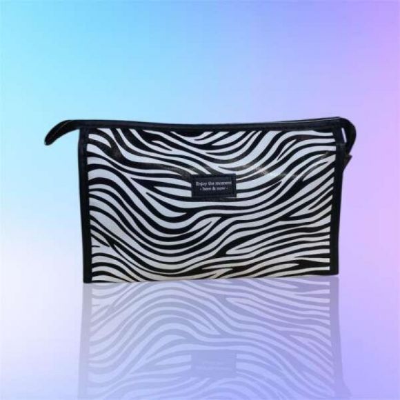 Косметичка Luna-bag 25-183 white-black