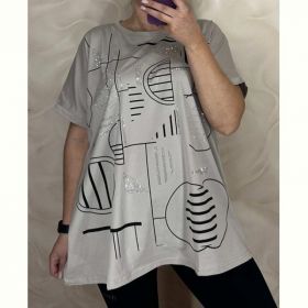 Футболка LeVisha 26008 grey Футболка LeVisha 26008 grey