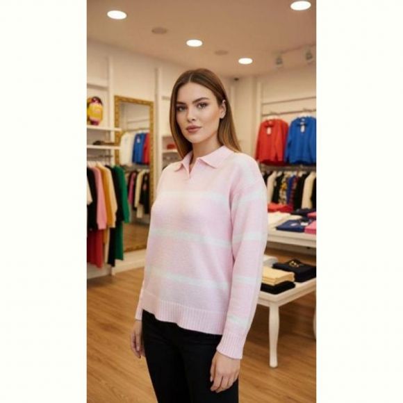 Свитер Julia JL716 l.grey
