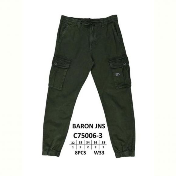 Джинсы Baron Jeans C75006-3 khaki