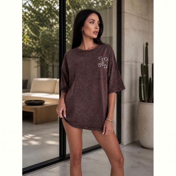 Футболка New Season FV042 brown