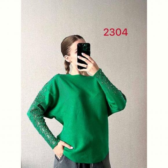Свитер FSN 2304 green Свитер FSN 2304 green