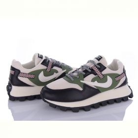 Кроссовки Violeta 81-3-81-32 beige-green