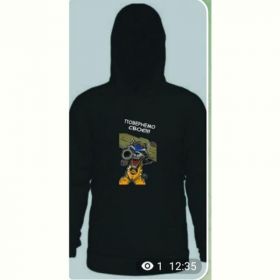 Худи Mary Brand MB60 black Худи Mary Brand MB60 black