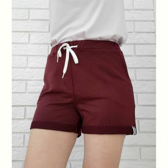 Шорты Sport style 0621 wine Шорты Sport style 0621 wine