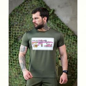 Футболка Madoka 1057 khaki