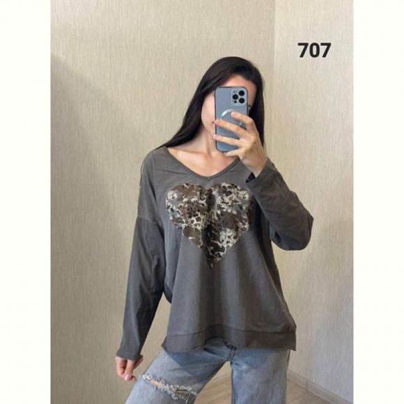 Свитер FSN 707 grey Свитер FSN 707 grey